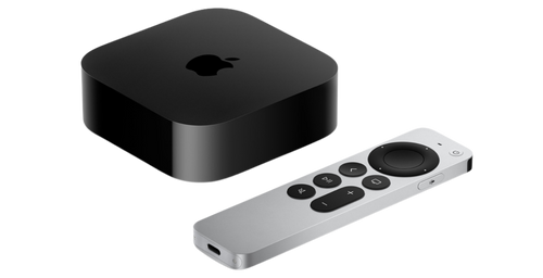 Apple TV streaming device